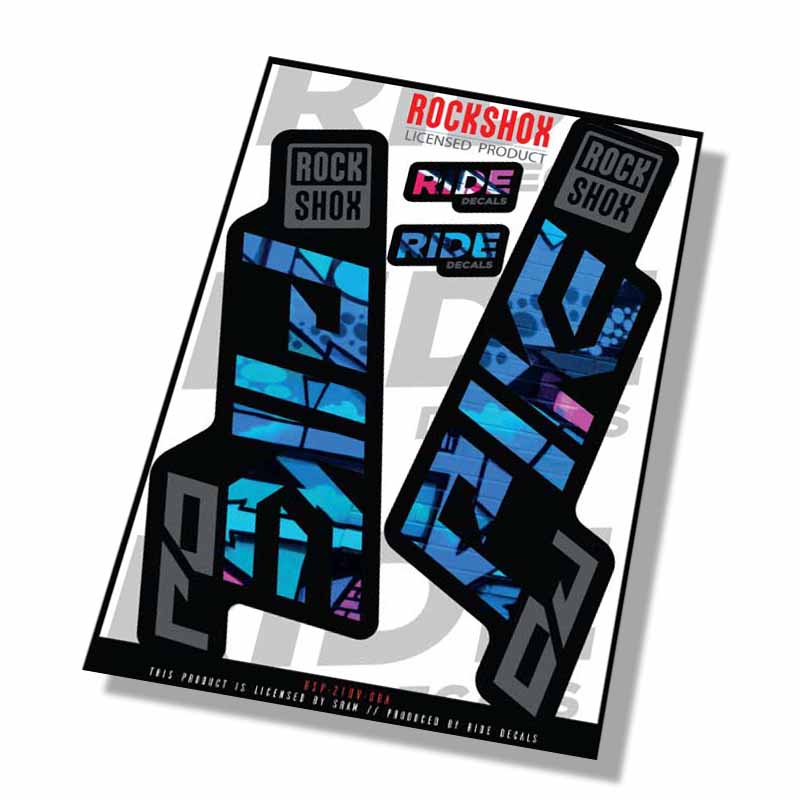 Rockshox Pike DJ Decals |Graffiti