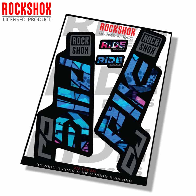 Rockshox Pike DJ Decals | Graffiti