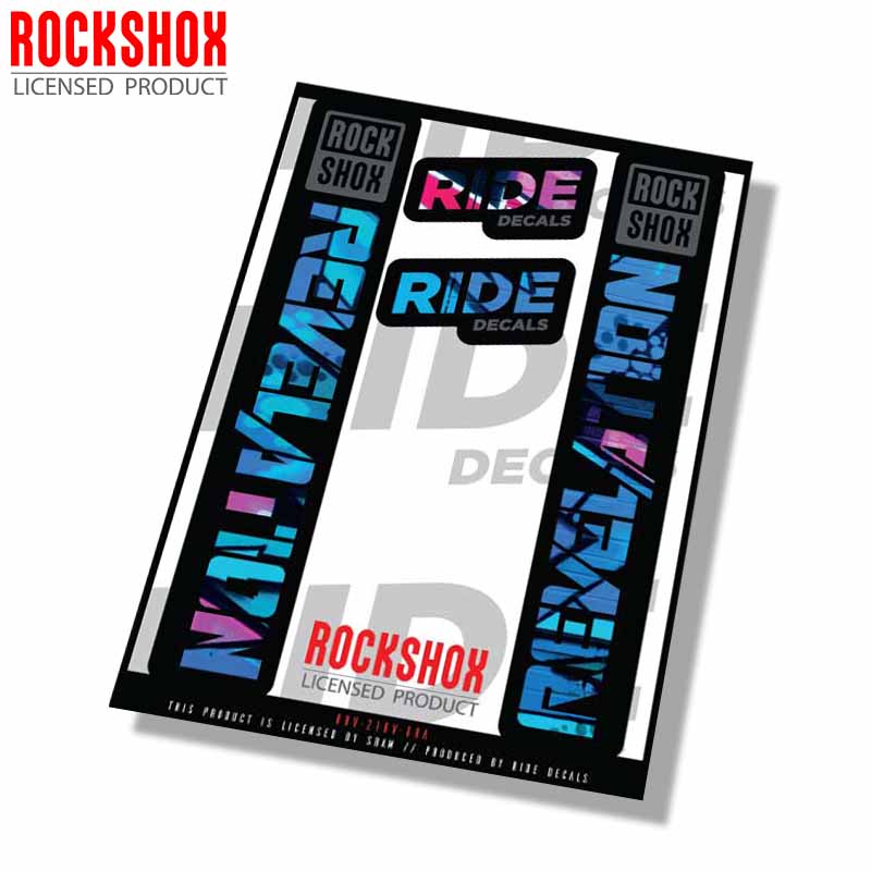 RockShox Revelation fork decals- Graffiti- ride decals