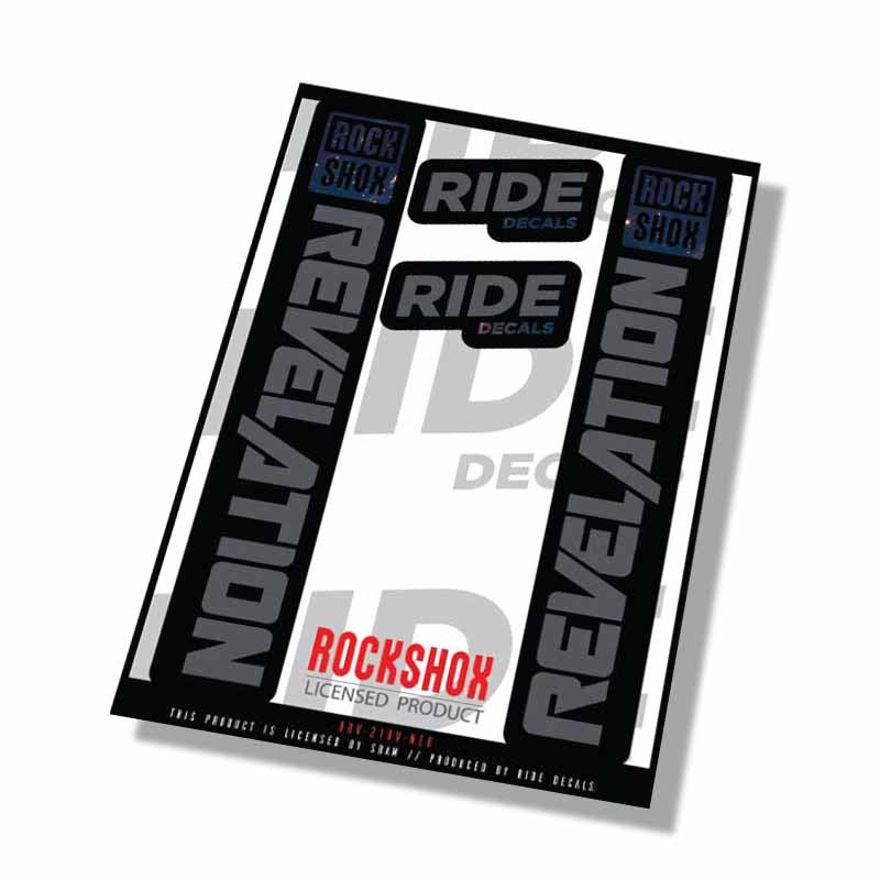 RockShox Revelation fork decals- Nebula- ride decals