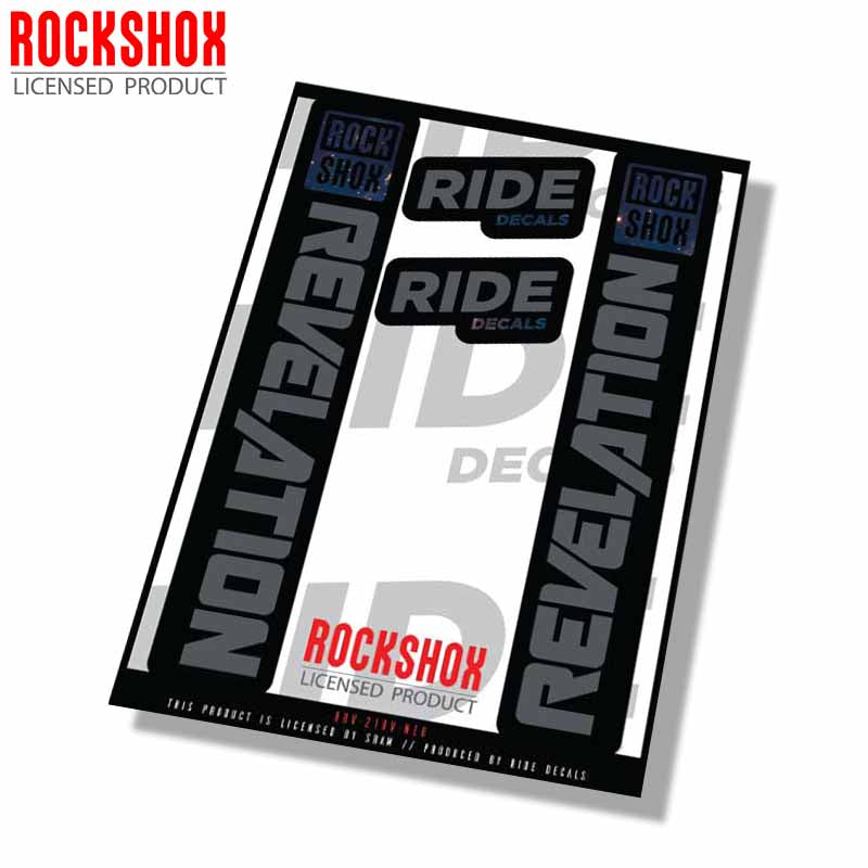 RockShox Revelation fork decals- Nebula- ride decals