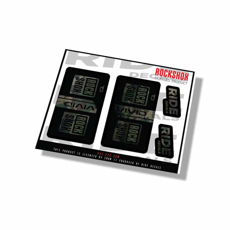 Kit Stickers pour Fourche RockShox SID Select+ 29'' Gris Noir Kit Stickers pour Fourche RockShox SID Select+ 29'' Gris Noir