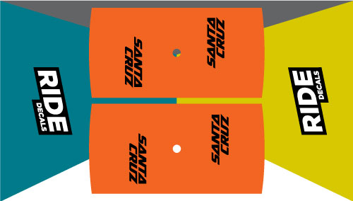 Santa Cruz Reserve Rim Decals 30mm | 27.5