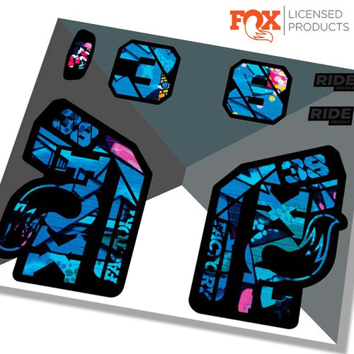 Fox 38 Factory Fork stickers 2021 -GRAFFITI / Ride Decals