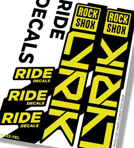 Lyrik Replacement Fork Decals MY23 [Loads of Styles Available]