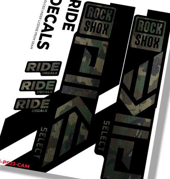 Pike Select Replacement Fork Decals MY23 [Loads of Styles Available]