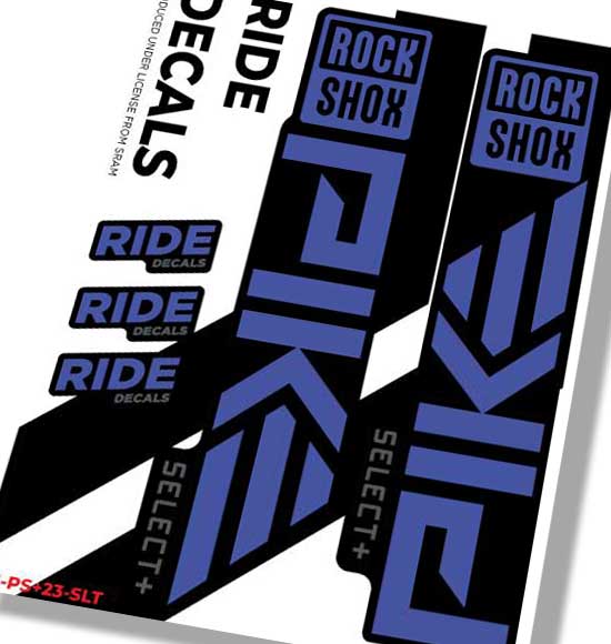 Pike Select+ Replacement Fork Decals MY23 [Loads of Styles Available]