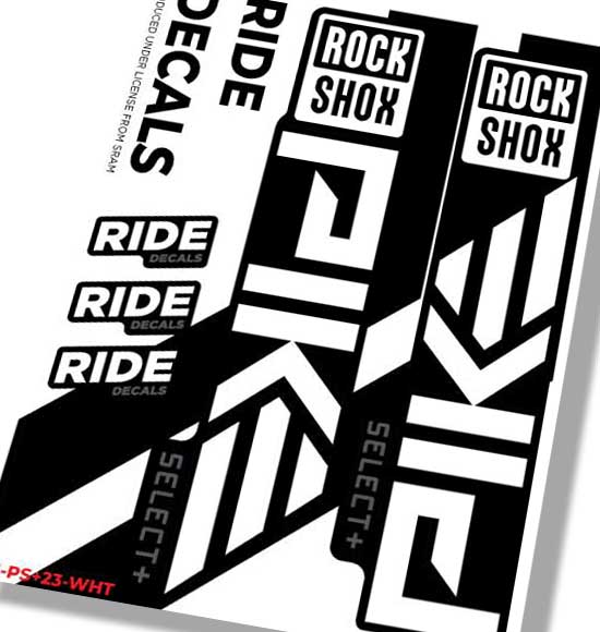 Pike Select+ Replacement Fork Decals MY23 [Loads of Styles Available]