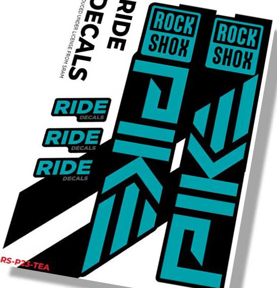 Pike Replacement Fork Decals MY23 [Loads of Styles Available]