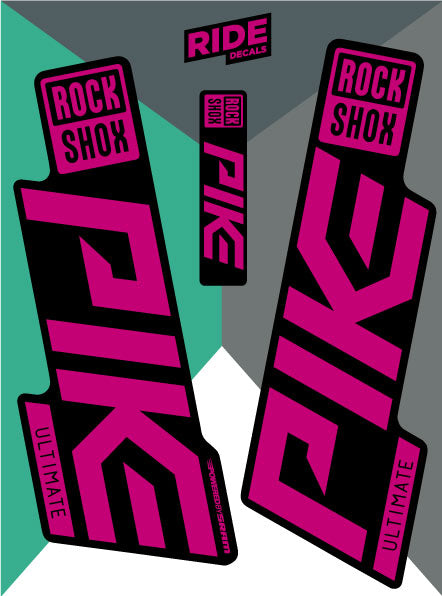 Rockshox pike deals dj decals