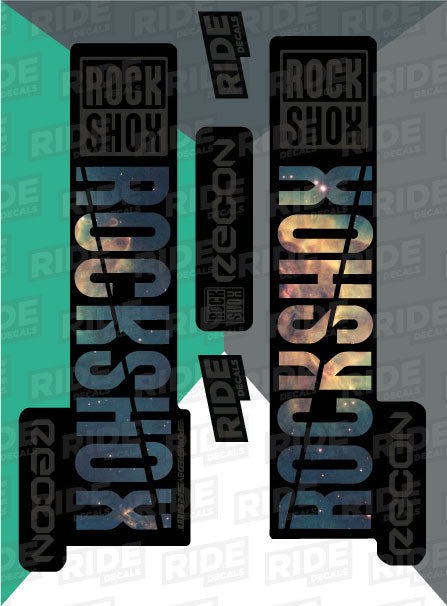 RockShox Recon nebula Decals/Stickers 2018 Fork