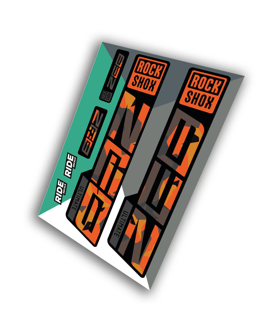 Rockshox zeb hot sale decals