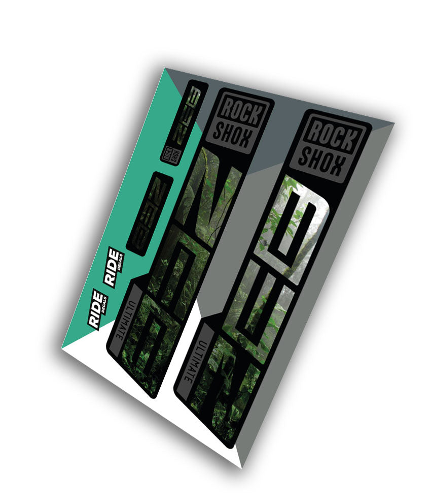 Rockshox Zeb Ultimate Decals | Jungle | 2021